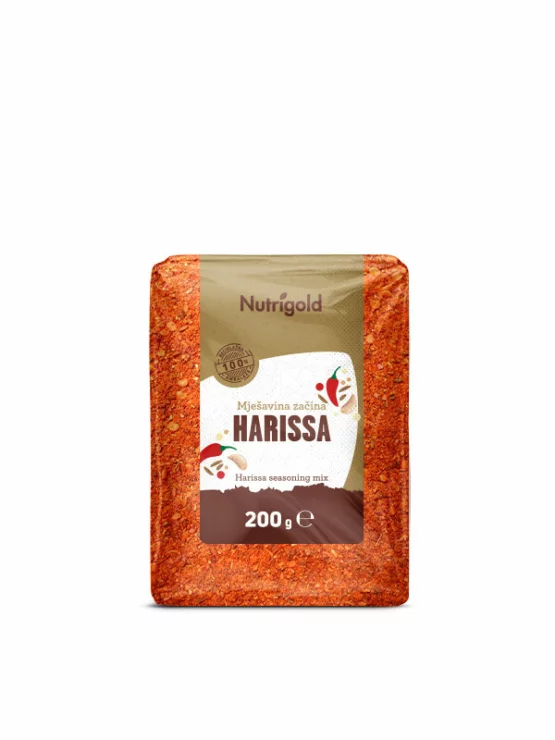 Nutrigold Harissa Pulver Gewürzmischung 200g Bio Fabrik