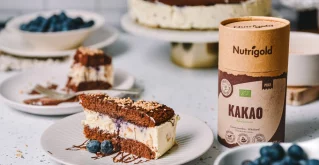 Eistorte für heiße Sommertage Eistorte & Nutrigold Kakao